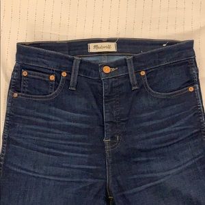 Madwell, high waist skinny jeans. Size 28 T